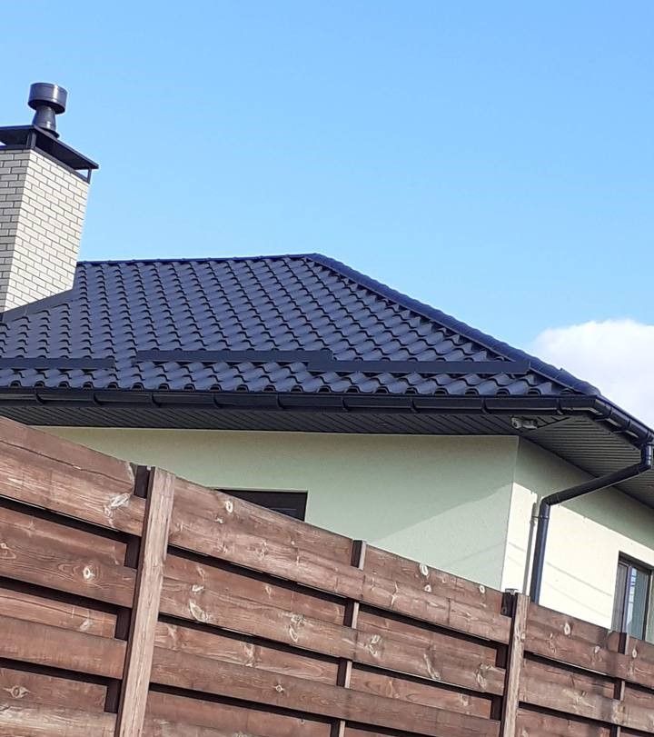 Жорстка покрівля з утепленням – приклад 8