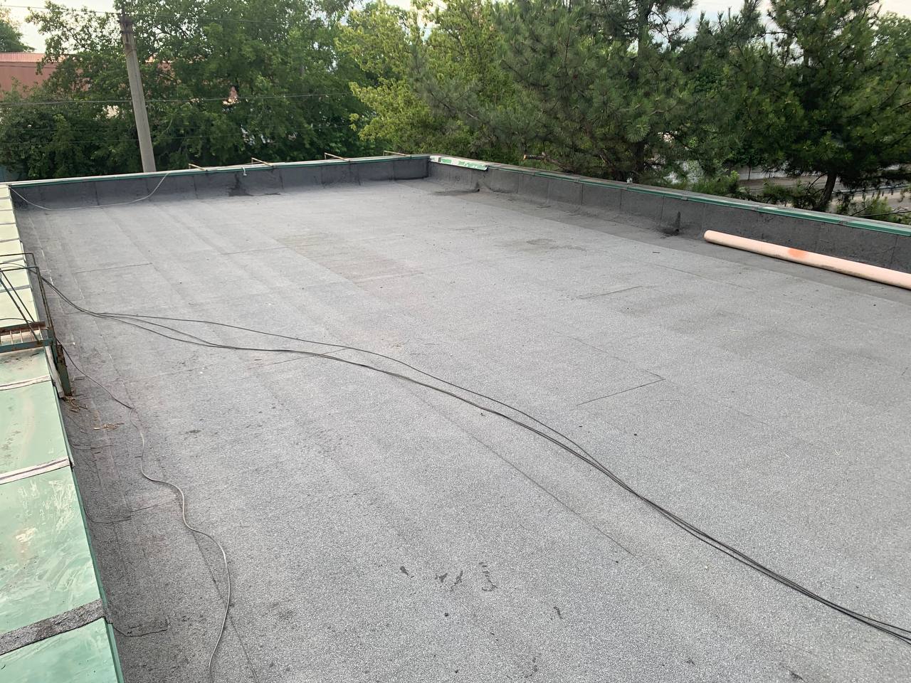 Крыша автомойка мягкая кровля